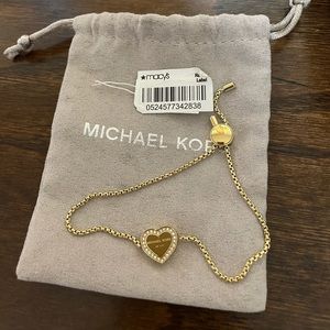 Womens gold Michael Kors bracelet